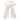 DESIGNER KIDZ SATIN LONG BOW HAIR CLIP IVORY